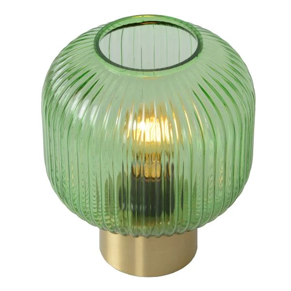 Lucide MALOTO - Lampe de table - Ø 20 cm - 1xE27 - Vert - détail 1